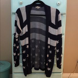 Stars and Stripes Festive Cardigan